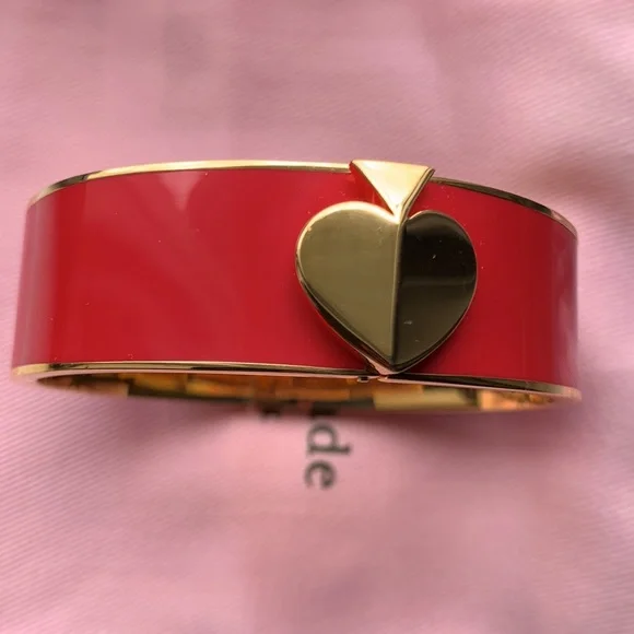 🌺❤️🌺Kate Spade New York Heritage Spade Goldtone Bracelet 🌺❤️🌺 - Picture 3 of 5